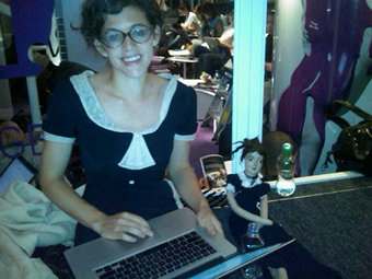 Illustration for article titled I Carried A Large Doll To Fashion Week, And We Wore Matching Dresses.